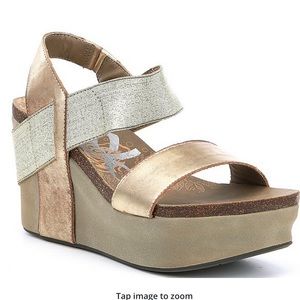 OTBT Bushnell Gold platform wedge size 8